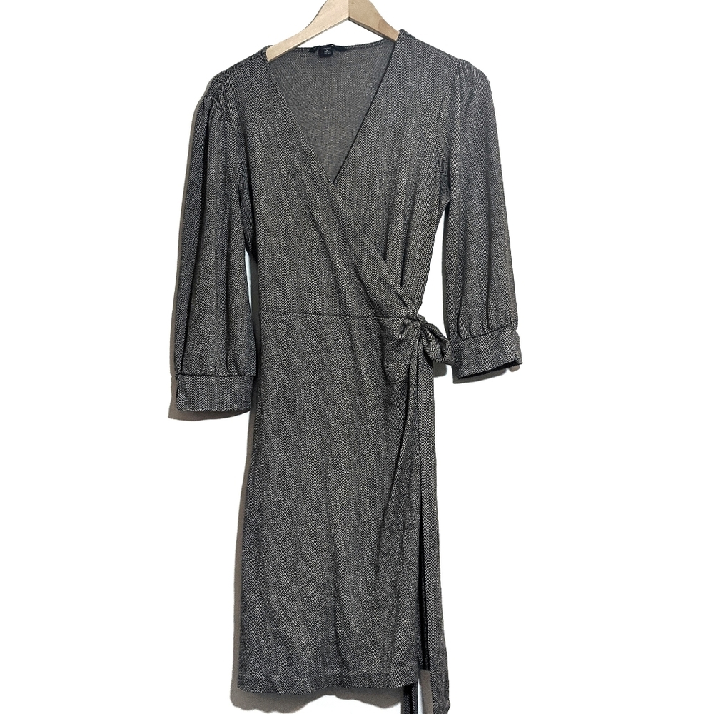 Banana Republic | Wrap Dress in a Chevron Pattern